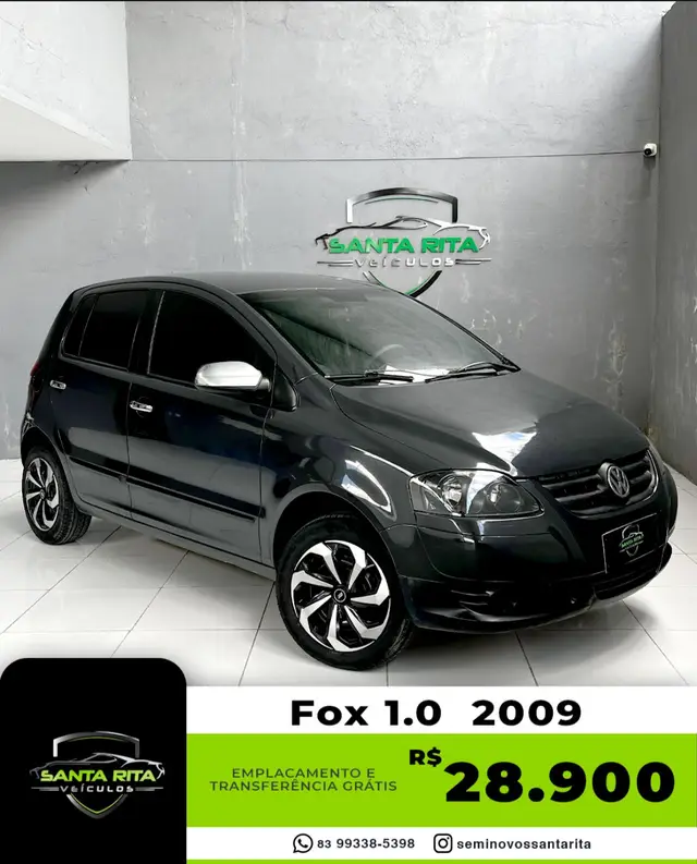 Carro Volkswagen Fox 2009 Trend 1.0 8V (Flex)