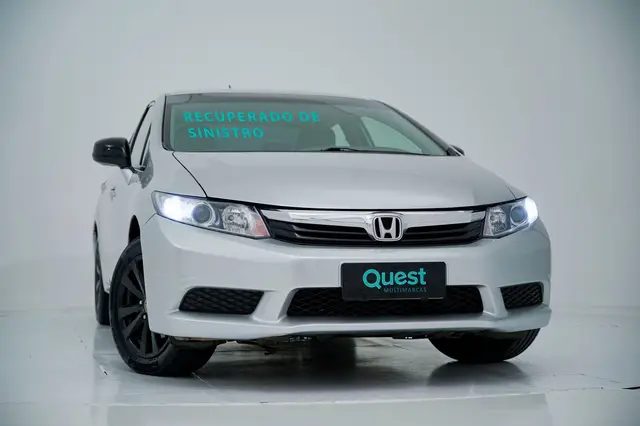 Carro Honda Civic 2014 New  LXS 1.8 16V i-VTEC (Flex)
