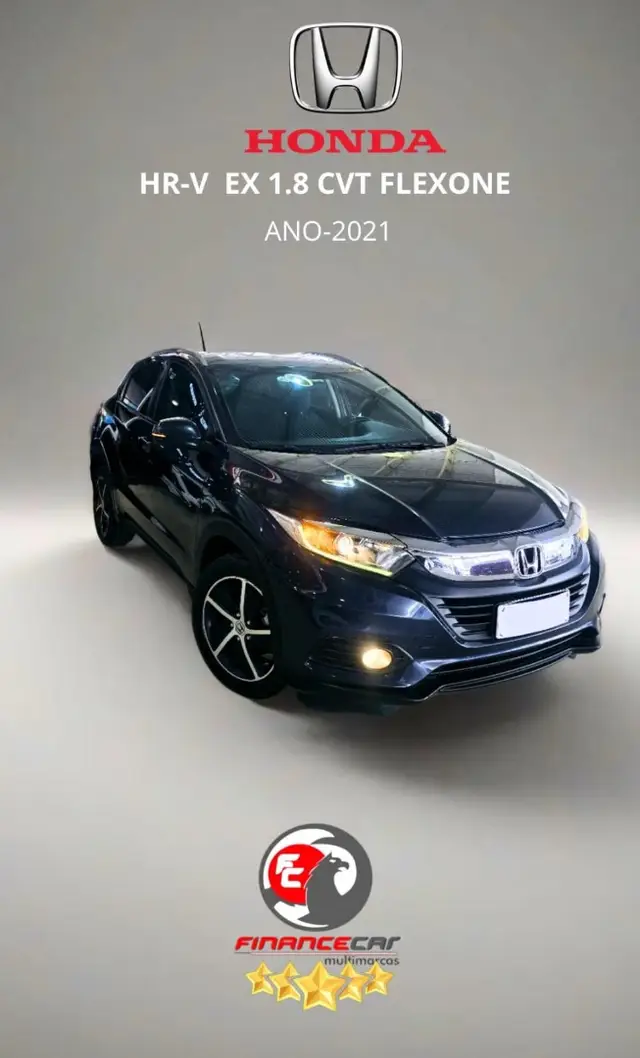 Carro Honda HR-V 2021 EX CVT 1.8 I-VTEC FlexOne
