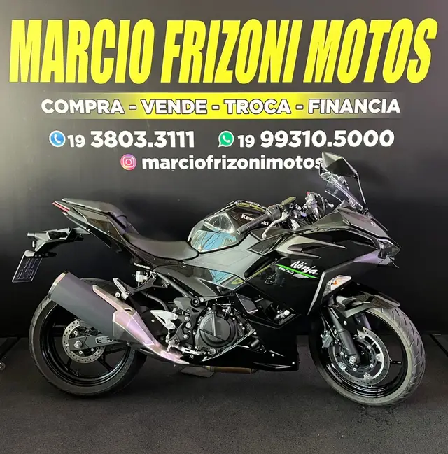 Moto Kawasaki Ninja 2025 500