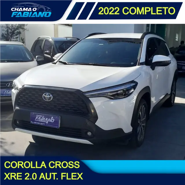 Carro Toyota Corolla Cross 2022 XRE 2.0 (flex) (Aut)