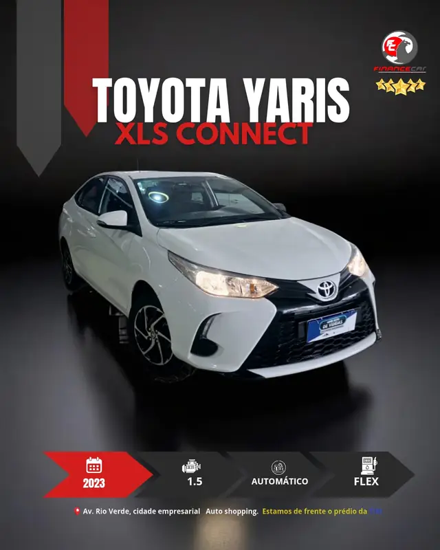 Carro Toyota Yaris 2023 XL 1.5 (Flex) (Aut)