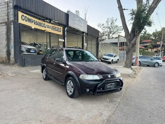 Carro Fiat Palio Weekend 2001 Adventure 1.6 16V