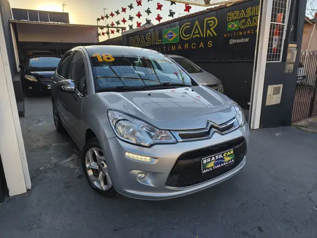 Carro Citroën C3 2018 Exclusive 1.6 VTI 120 (Flex) (Aut)