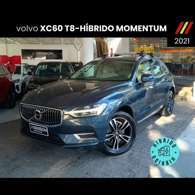 Carro Volvo XC60 2021 Momentum T8 2.0 Hybrid AWD (Aut)