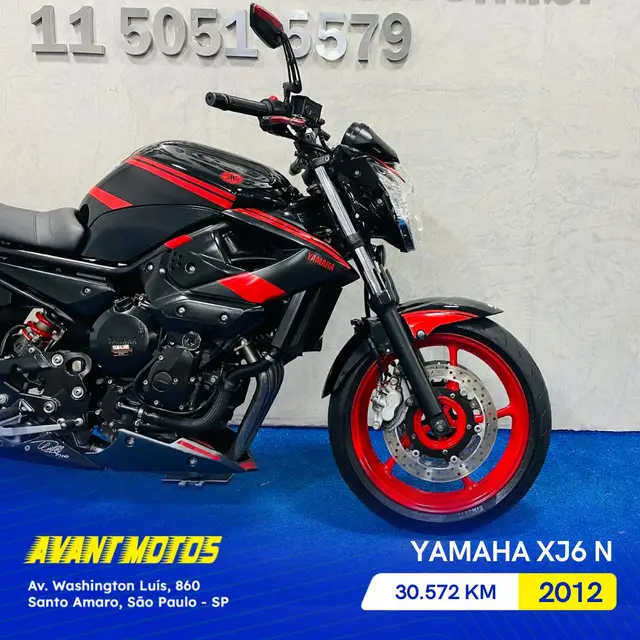 Carro Yamaha XJ6 N 2012 XJ6 N/ABS