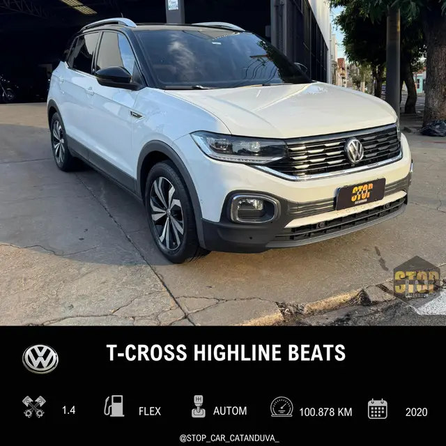 Carro Volkswagen T-Cross 2020 1.4 TSI Highline (Aut) (Flex)