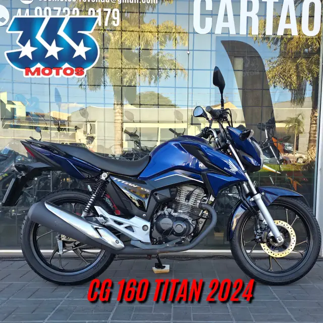 Moto Honda CG 160 2024 Titan