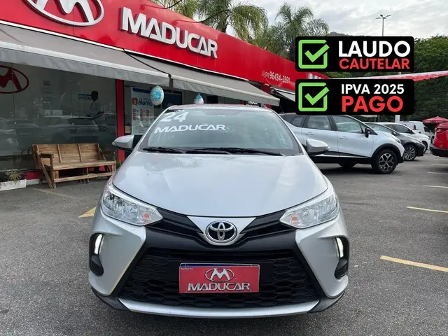 Carro Toyota Yaris Sedan 2024 XL 1.5 (Flex) (Aut)