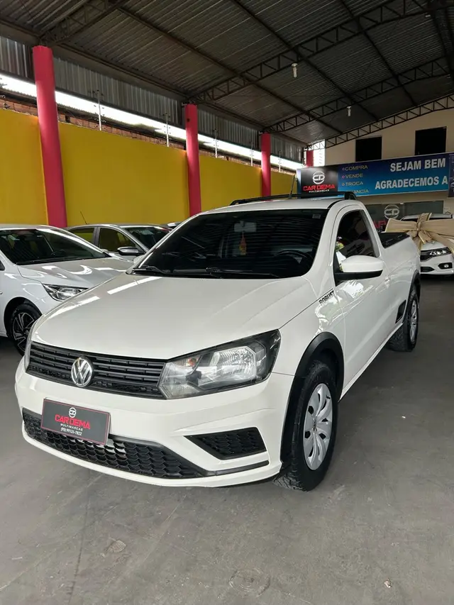 Carro Volkswagen Saveiro 2018 Robust 1.6 MSI CS (Flex)