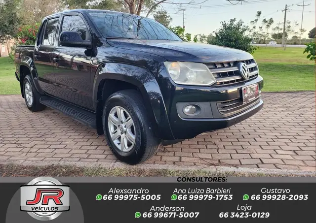 Carro Volkswagen Amarok 2015 Trendline CD 2.0 TDI 4X4 Dies Aut