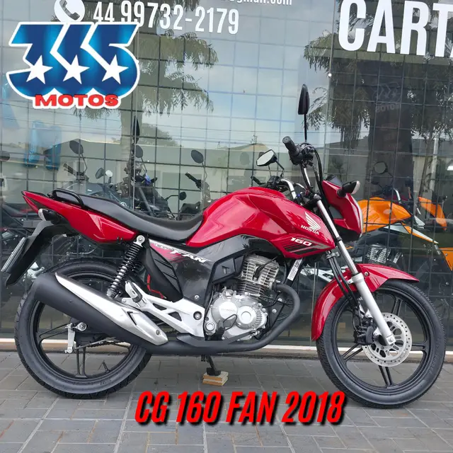 Moto Honda CG 160 2018 Fan