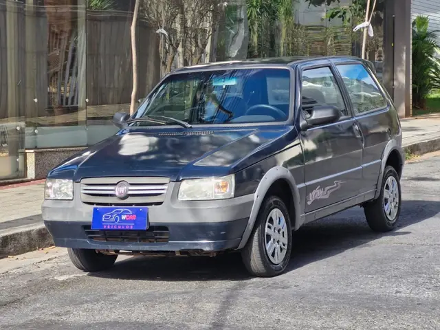 Carro Fiat Uno Mille 2013 Fire Economy 1.0 (Flex) 2p