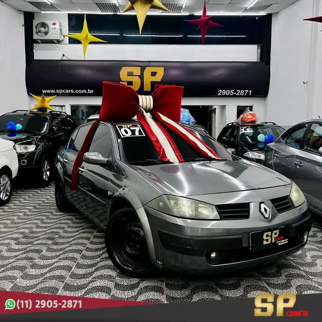 Carro Renault Megane Sedan 2007 Mégane Sedan Dynamique 1.6 16V (flex)