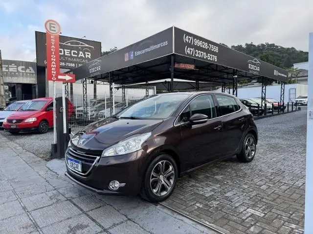 Carro Peugeot 208 2015 Griffe  1.6 16V (Flex) (Aut)