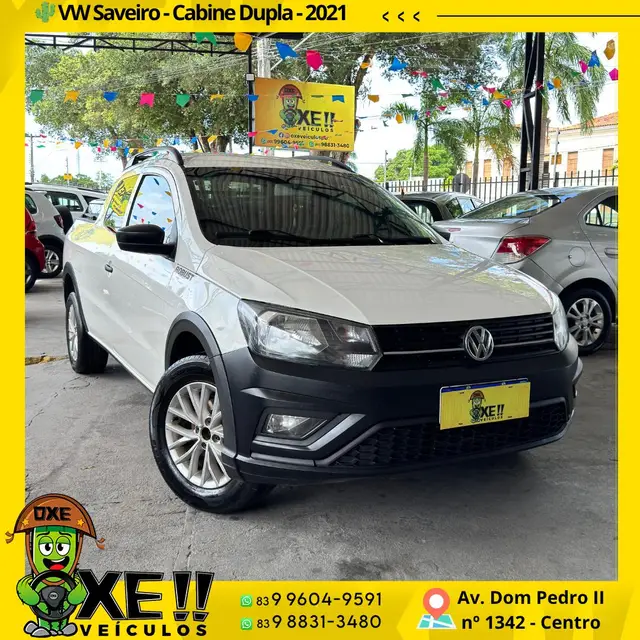 Carro Volkswagen Saveiro 2021 Robust 1.6 MSI CS (Flex)