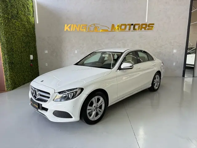 Carro Mercedes-Benz Classe C 2018 C 180 Avantgarde FlexFuel