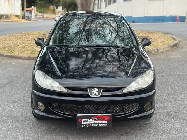 Carro Peugeot 206 2007 Hatch. Feline 1.4 8V (flex)