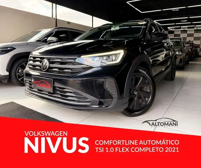 Carro Volkswagen Nivus 2021 Comfortline 1.0 Turbo (Aut) (Flex)