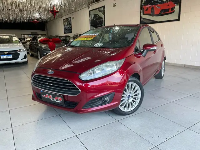 Carro Ford New Fiesta Hatch 2017 New Fiesta Titanium 1.6 16V PowerShift