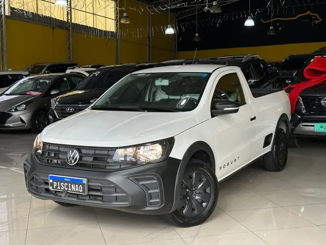 Carro Volkswagen Saveiro 2024 Robust CS 1.6