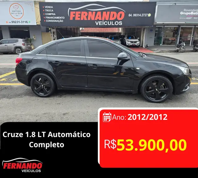 Carro Chevrolet Cruze 2012 LT 1.8 16V Ecotec (Flex)
