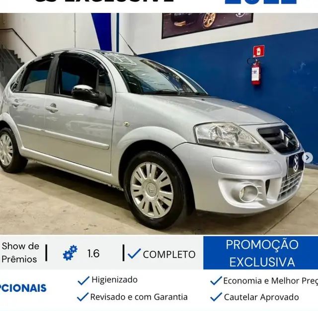 Carro Citroën C3 2011 Exclusive Solaris 1.6 16V (flex)