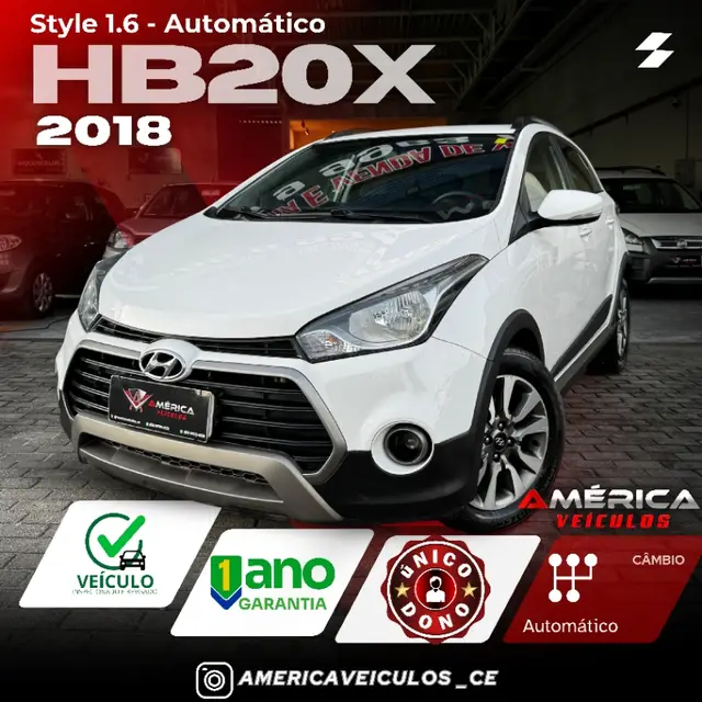 Carro Hyundai HB20X 2018 Style 1.6 (Aut) (Flex)