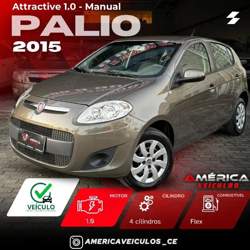 Fiat Palio Attractive 1.0 Evo (Flex)