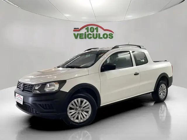 Carro Volkswagen Saveiro 2023 Robust -Total Flex 16V CD