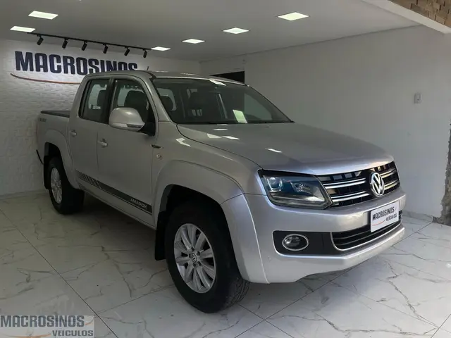 Carro Volkswagen Amarok 2016 2.0 CD 4x4 TDi Highline Ultimate (Aut)