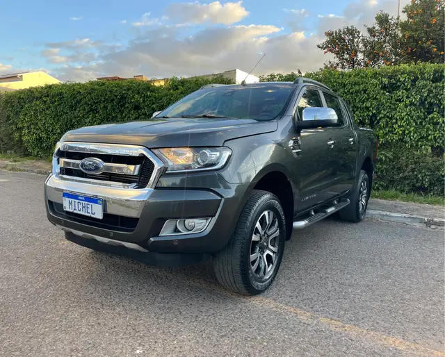 Carro Ford Ranger Cabine Dupla 2017 Ranger 3.2 Limited CD 4x4 (Aut)