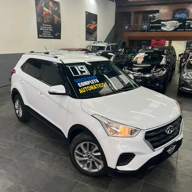 Carro Hyundai Creta 2019 Attitude 1.6 (Aut) (Flex) (PCD)