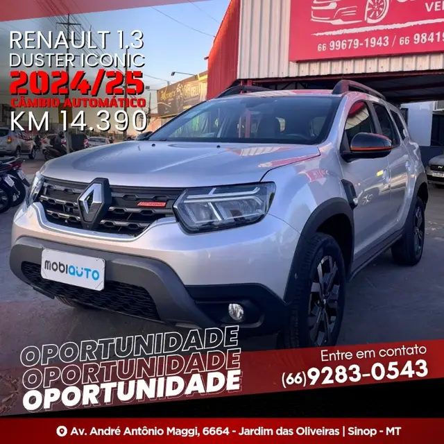 Carro Renault Duster Plus 2025 Iconic 1.3