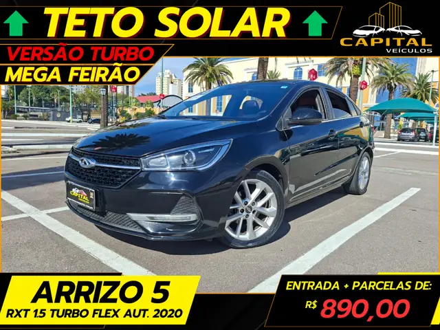 Carro CAOA Chery Arrizo 5 2020 1.5T RXT (Aut)