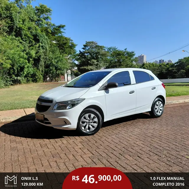 Carro Chevrolet Onix 2016 1.0 LS SPE/4