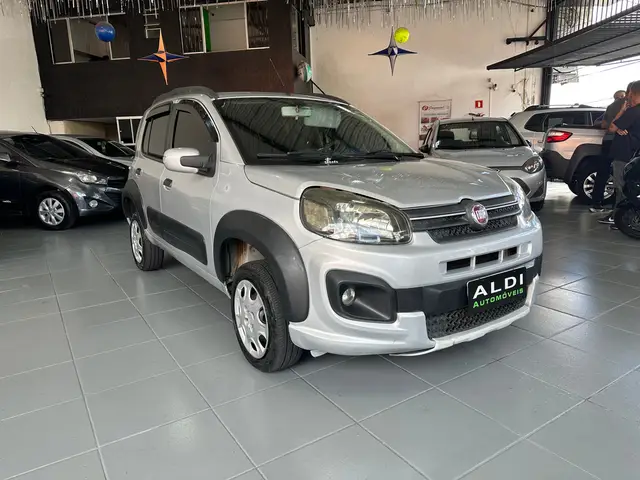 Carro Fiat Uno 2017 Way 1.3 Firefly (Flex)