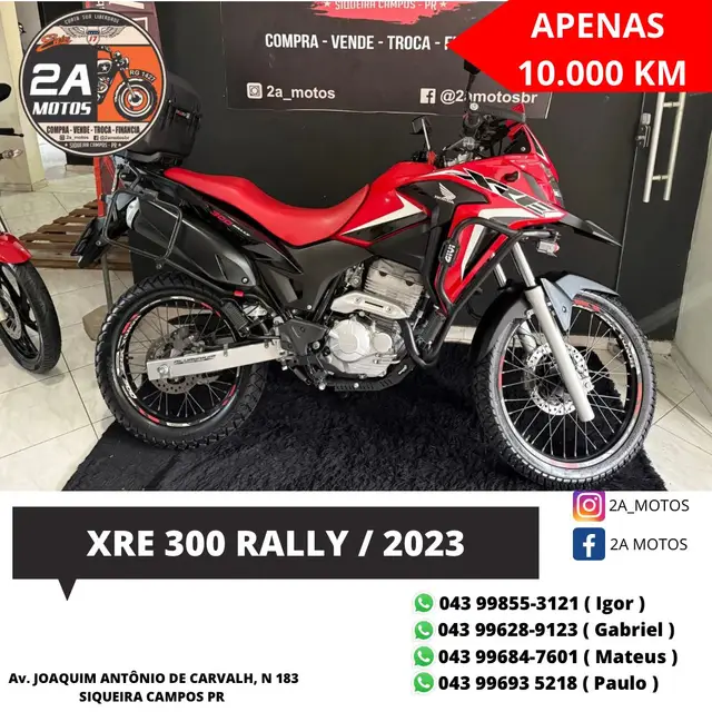 Moto Honda XRE 300 2023 ABS