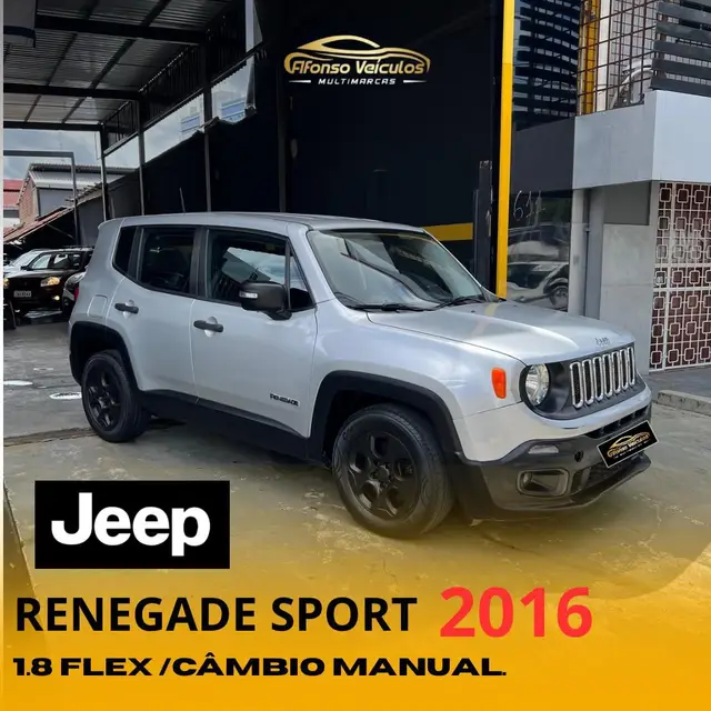 Carro Jeep Renegade 2016 Sport 1.8 4x2 (Flex)