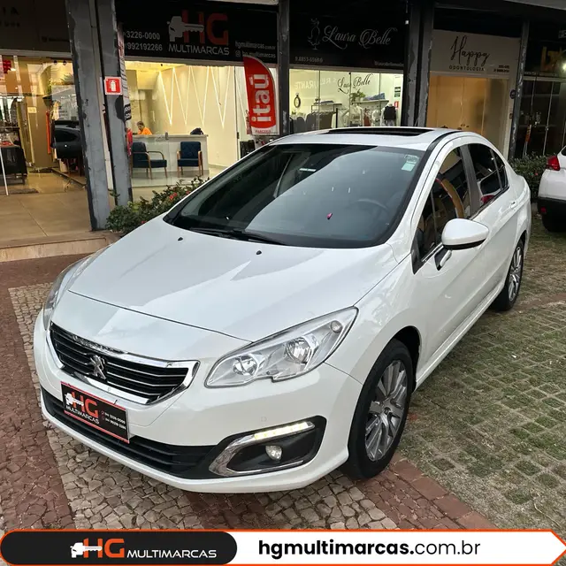 Carro Peugeot 408 2016 Sedan Griffe 1.6 TB Flex 16V 4p Aut.