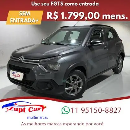Carro Citroën C3 2023 Feel  1.0 (Flex)