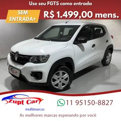 Carro Renault Kwid 2022 Zen 1.0 12v SCe (Flex)
