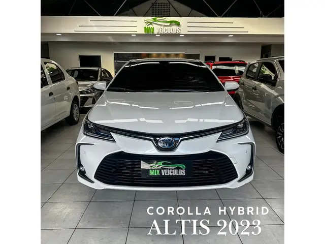 Carro Toyota Corolla 2023 Altis Hybrid Premium 1.8 Flex