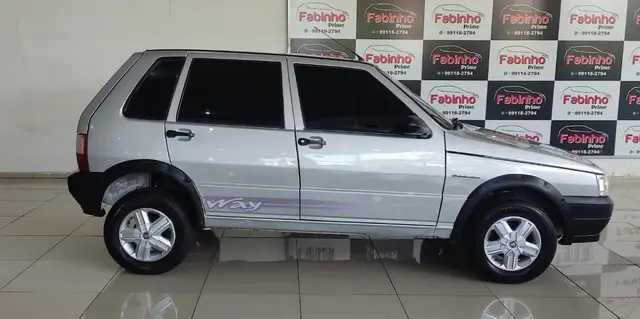 Carro Fiat Uno Mille 2008 Fire 1.0 (Flex) 4P