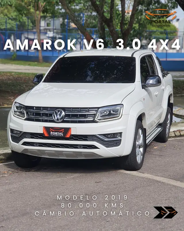 Carro Volkswagen Amarok 2019 3.0 CD 4x4 TDi Highline (Aut)