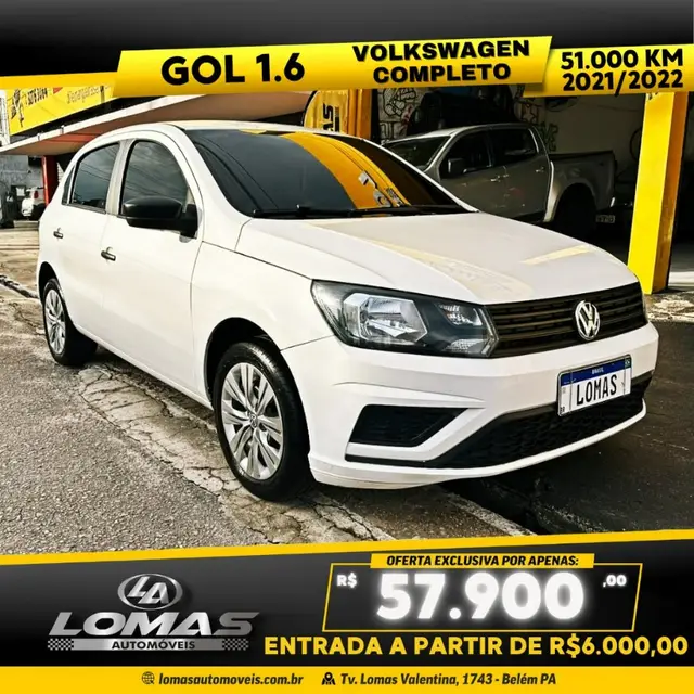 Carro Volkswagen Gol 2022 1.6 (Flex)