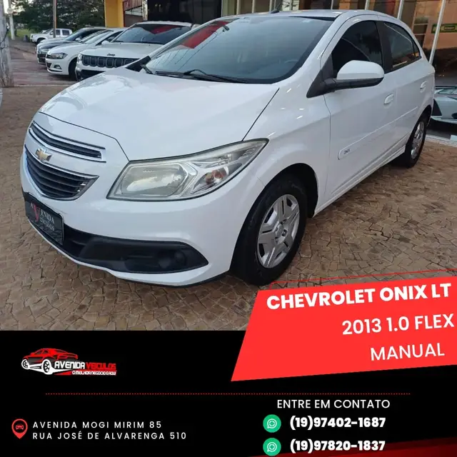 Carro Chevrolet Onix 2013 1.0 LT SPE/4