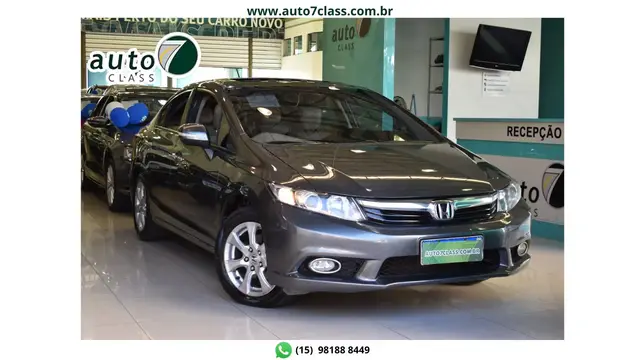 Carro Honda Civic 2014 New  EXR 2.0 i-VTEC (Aut) (Flex)