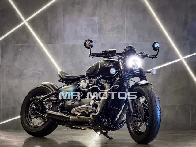 Moto Triumph Bonneville Bobber 2019 BOBBER BLACK 1200cc