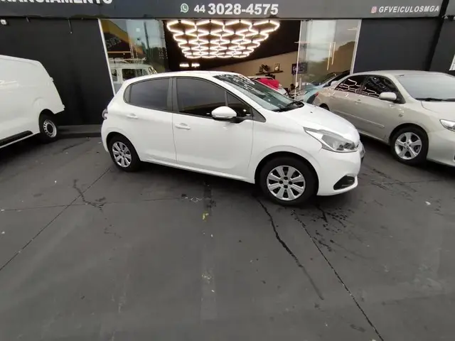 Carro Peugeot 208 2017 Active 1.2 12V (Flex)